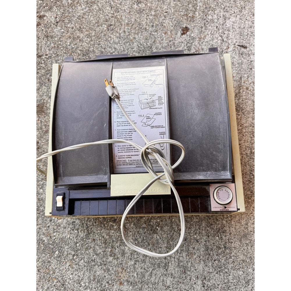 Vintage‎ 3M "149" Copier Transparency Maker Overhead Projector Light Box Tested